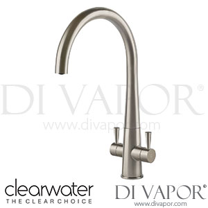 Clearwater COR2BN Corona C Twin Lever Brushed Nickel Monobloc Kitchen Mixer Tap Spare Parts