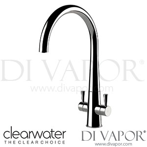 Clearwater COR2CP Corona C Twin Lever Chrome Monobloc Kitchen Mixer Tap Spare Parts