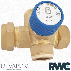 RWC CORE216001 6 Bar Core Pressure Relief Manifold - (Reliance Water Controls CORE 216 001)