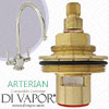 Carron Phoenix Arterian Tap Cartridge Hot - 20 Spline, 1/2" Compatible Tap Valve with Collar - CP-1114