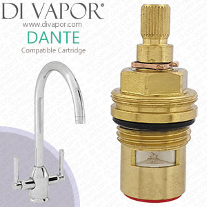 Carron Phoenix Dante Filter Tap Cartridge Hot - 28 Spline, 1/2