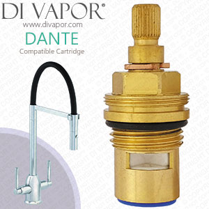 Carron Phoenix Dante Noir Tap Cartridge Cold - 28 Spline, 1/2