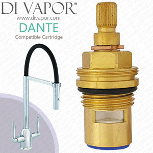 Carron Phoenix Dante Pull Out Tap Cartridge Cold - 28 Spline, 1/2