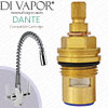 Carron Phoenix Dante Spiral Tap Cartridge Cold - 28 Spline, 1/2" 133.0438.152 Compatible Tap Valve (CP-1145)