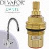 Carron Phoenix Dante Spiral Tap Cartridge Hot - 28 Spline, 1/2" 133.0438.154 Compatible Tap Valve (CP-1146)