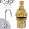 Carron Phoenix Dante Tri-Pure Tap Cartridge Hot - 28 Spline, 1/2" 133.0438.154 Compatible Tap Valve (CP-1148)