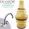 Carron Phoenix Flamingo Tap Cartridge Hot - 24 Spline, 1/2" Compatible Tap Valve - 1254R (CP-1156)