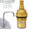 Carron Phoenix Lucida Tap Cartridge Cold - 28 Spline, 1/2" 133.0438.152 Compatible Tap Valve - CP-1173