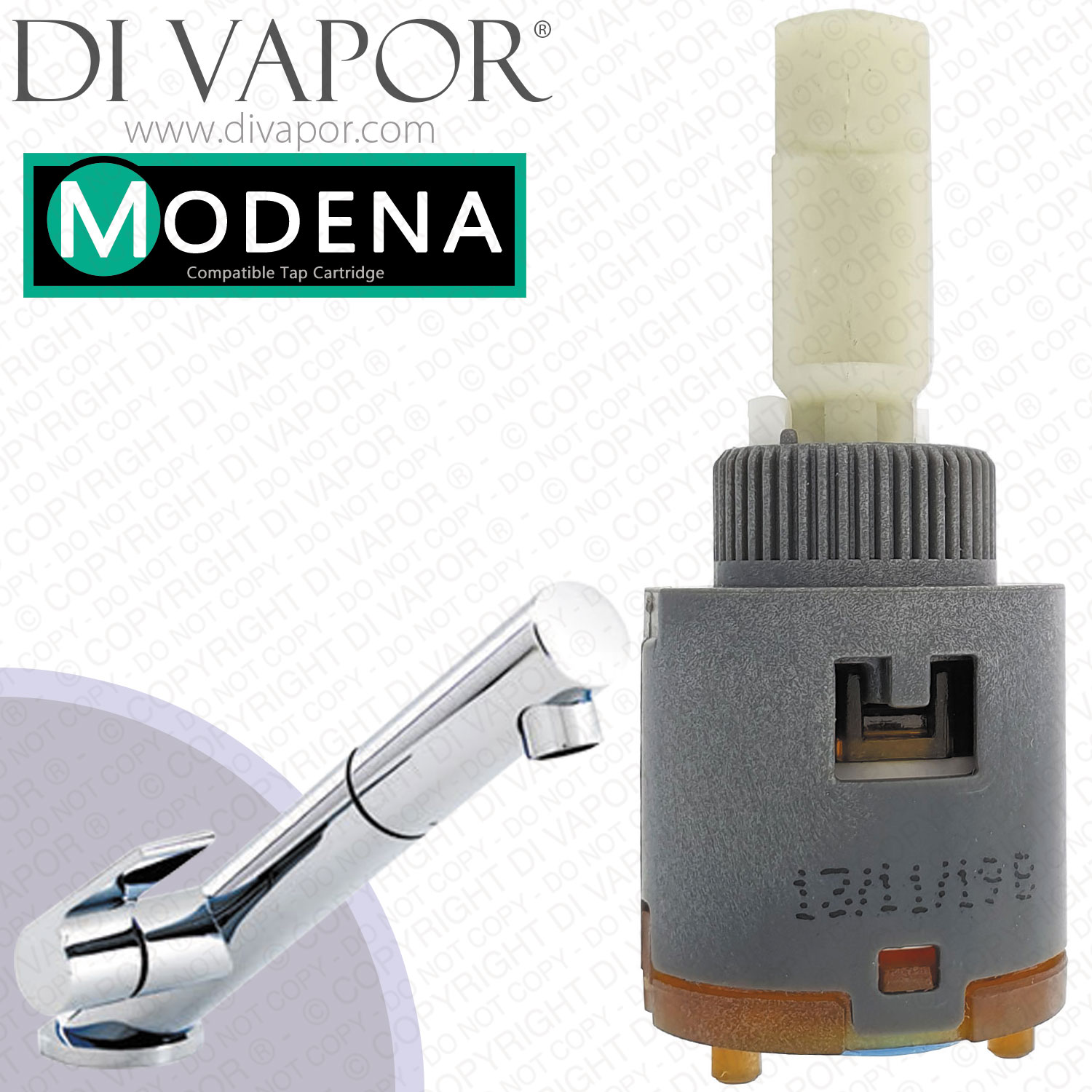 Carron Phoenix Modena Tap Cartridge 133.0487.196 Compatible Tap Valve (2T1007)