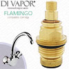 Carron Phoenix Flamingo Tap Cartridge Cold - 24 Spline, 1/2" 133.0069.968 Compatible Tap Valve - 1254R (CP-1177)