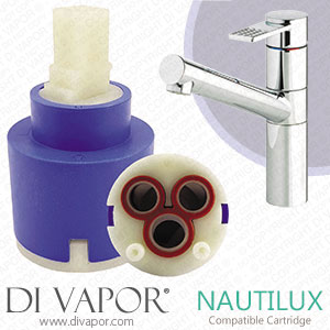 Carron Phoenix Nautilux Pull Out 35mm Lever Tap Cartridge 133.0062.440 Compatible Tap Valve - CP-1179