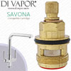 Carron Phoenix Savona L Tap Cartridge Hot - 28 Spline, 1/2" 133.0358.053 Compatible Tap Valve - CP-1193