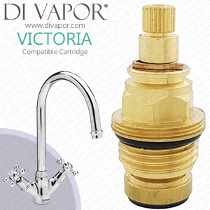 Carron Phoenix Victoria Tap Cartridge Cold - 24 Spline, 1/2