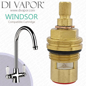 Carron Phoenix Windsor Tap Cartridge Hot - 28 Spline, 1/2