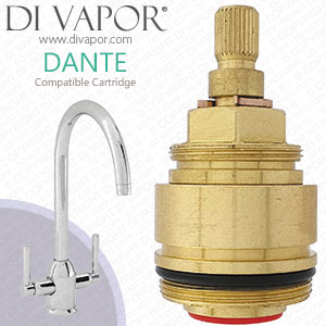 Carron Phoenix Dante Hot Tap Cartridge - 28 Spline, 1/2