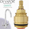 Carron Phoenix Dante Hot Tap Cartridge - 28 Spline, 1/2" with 28mm Collar Compatible Tap Valve - CP-2262