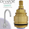 Carron Phoenix Dante Tri-Pure Tap Cartridge Cold - 28 Spline, 1/2" with 28mm Collar Compatible Tap Valve - CP-2267