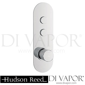 Hudson Reed Ignite Round Two Outlet Push-Button Thermostatic Shower Valve Chrome - CPB1311 Spare Parts