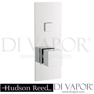 Hudson Reed Ignite Square One Outlet Push-Button Thermostatic Shower Valve Chrome - CPB3310 Spare Parts