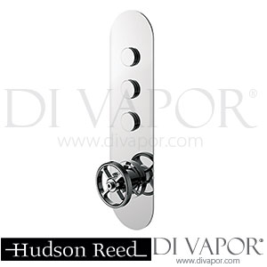 Hudson Reed Revolution Industrial Three Outlet Push-Button Shower Valve - CPB4312 Spare Parts