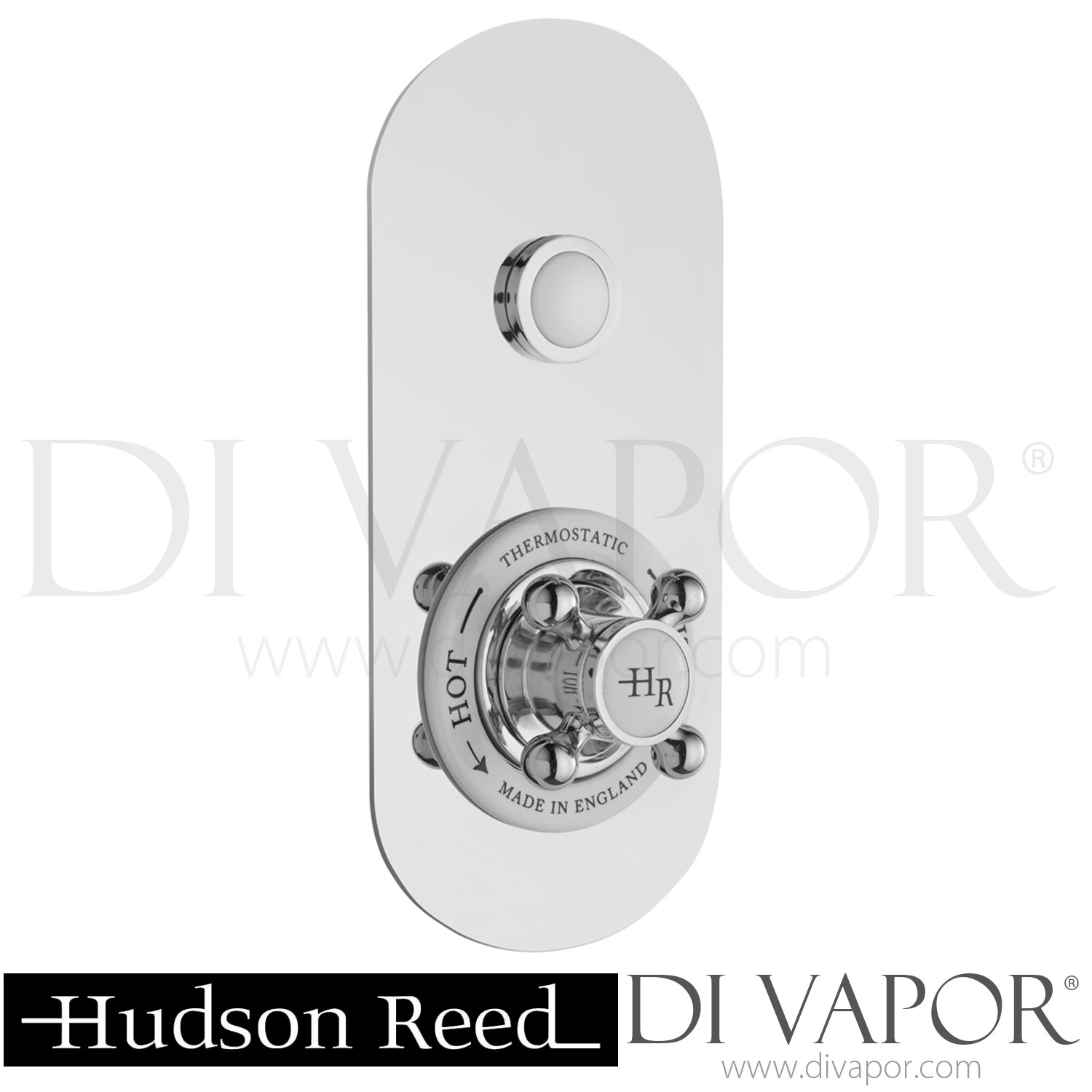 Hudson Reed Topaz Traditional One Outlet Push-Button Shower Valve - CPB5310 Spare Parts