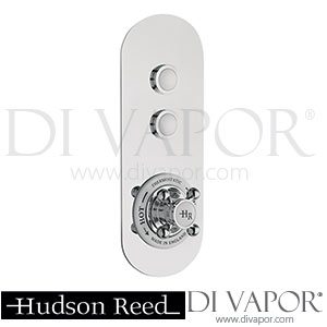 Hudson Reed Topaz Traditional Two Outlet Push-Button Shower Valve - CPB5311 Spare Parts