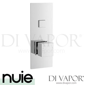 Premier / Nuie CPB7310 Push Button Valves Square Push Button Valve - One Outlet Shower Spare Parts