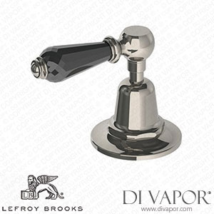 Lefroy Brooks LA CHAPELLE DECK MOUNTED TWO WAY DIVERTER WITH BLACK CRYSTAL LEVERS (CR 1650) Spare Parts