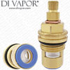 Crosswater AQ3930 Cearmic Disc Headworks for Mono Basin Taps - 1/2 Inch Compatible Cartridge