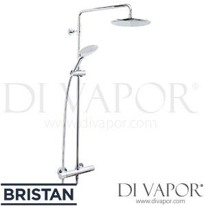 Bristan CR SHXDIVFF C Carre Thermostatic Bar Shower with Rigid Riser Spare Parts