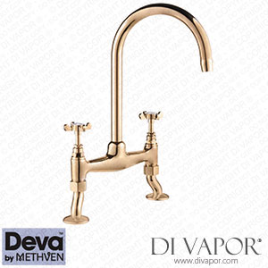 Deva CR305/501 BRIDGE Coronation Bridge Sink Mixer - Gold Spare Parts