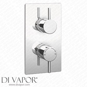 Cruze Twin Round Concealed Shower Valve - Chrome - CRSVC01 Spare Parts