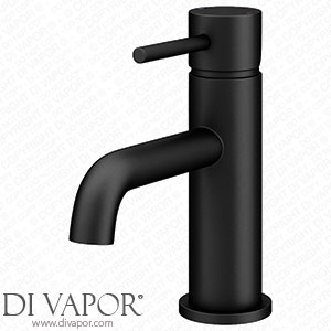 Victorian Plumbing CRU20BLK Arezzo Round Matt Black Basin Mono Mixer Tap Spare Parts