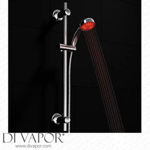 Cruze Round Slider Rail Kit + LED Shower Handset - CRZLEDSRK Spare Parts