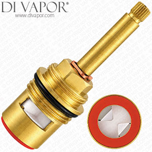 bcdesigns Victrion England Twin & Concealed Shower Bottom Valve On/Off Cartridge