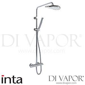 Inta CT20011CP City Thermostatic Shower With Telescopic Riser & Overhead Soaker & Sliding Handset Spare Parts
