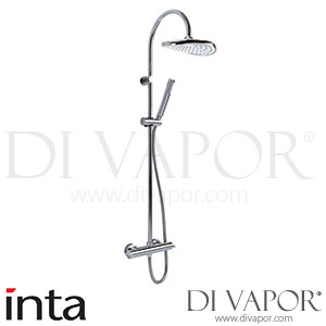 Inta CT20012CP City Thermostatic Shower With Fixed Riser & Overhead Soaker & Sliding Handset Spare Parts
