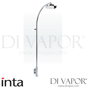 Inta CT60038CP City Thermostatic In-Line Vertical with Shower Pole Spare Parts