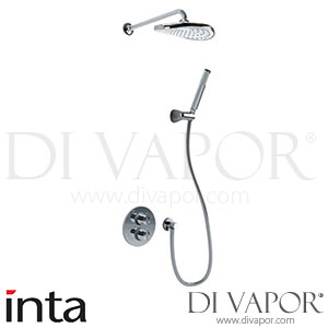 Inta CT80017CP City Thermostatic Concealed Shower with Overhead Soaker & Rinse Station Spare Parts