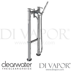 Clearwater CTA16 - W7 Sapphire Bath Shower Mixer Filler on Stand Pipes Floor-Standing Spare Parts