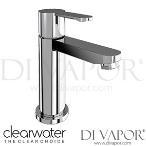 Clearwater CTA8 Crystal Mini Basin Mixer without Waste Spare Parts