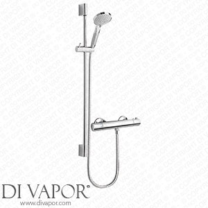 Victorian Plumbing Modern Cool Touch Shower Bar Valve + Slider Rail Kit - CTBSVKIT - Spare Parts