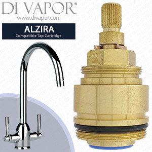Clearwater Alzira Cold Tap Cartridge with Collar Compatible Spare - CW-AZ86