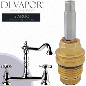 Clearwater Baroc Bridge Hot Tap Cartridge Compatible Spare CW-BR24