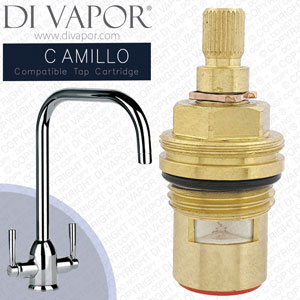 Clearwater Camillo Hot Tap Cartridge Compatible Spare - CW-CM79
