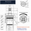 Clearwater Rossi Hot Tap Cartridge Diagram