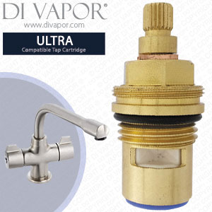 Clearwater Ultra Twin Cold Tap Cartridge Compatible Spare 28 Spline CW-UT55