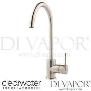 Clearwater CW02590BN Elara C Single Lever Brushed Nickel Monobloc Kitchen Mixer Tap Spare Parts
