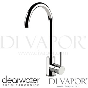 Clearwater CW02590CP Elara C Single Lever Chrome Monobloc Kitchen Mixer Tap Spare Parts