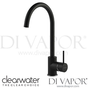 Clearwater CW02590CPNE Elara C Single Lever Black Nero Monobloc Kitchen Mixer Tap Spare Parts